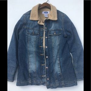 Sherpa Lined Denim Jacket